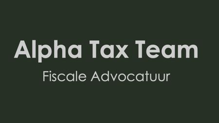Kantoorklachtenregeling Alpha Tax Team Fiscale Advocatuur
